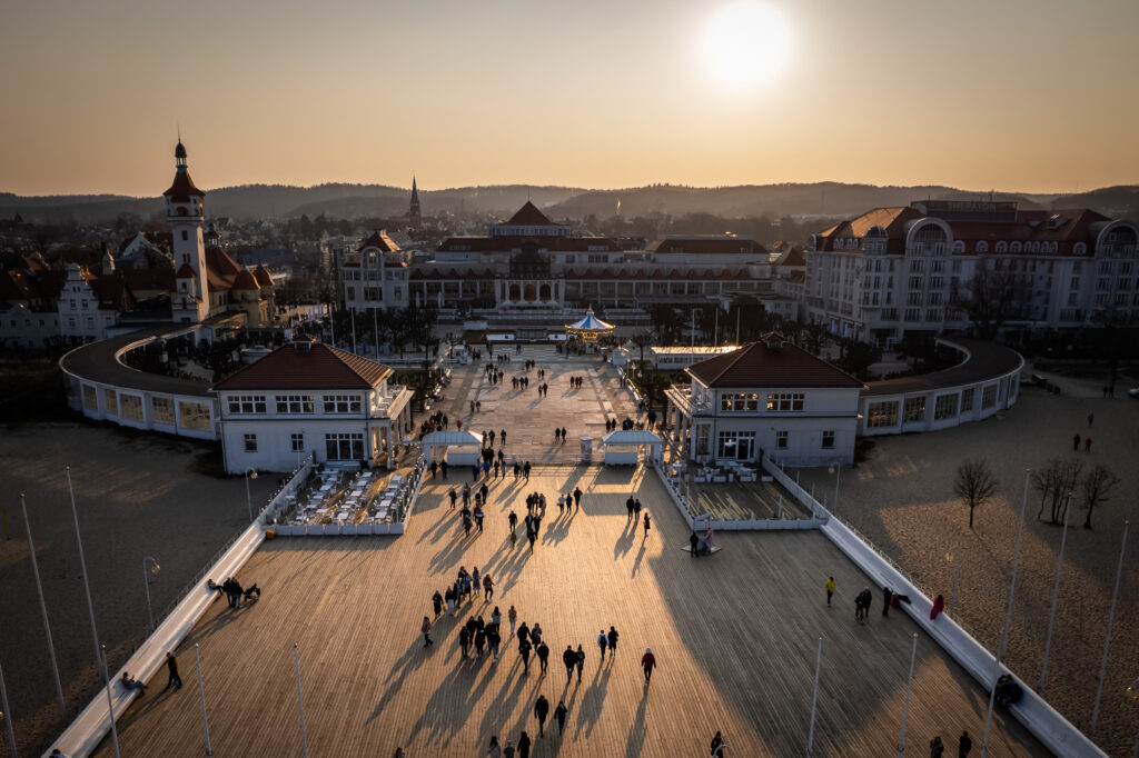 Zachód słońca Trójmiasto