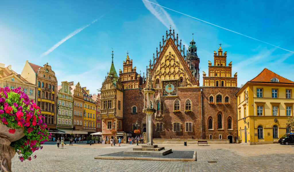 Town Hall in Wroclaw Rynek Wrocław