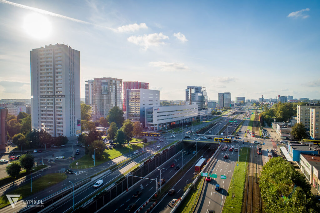 DJI_0173-HDR Centrum miasta w Katowicach